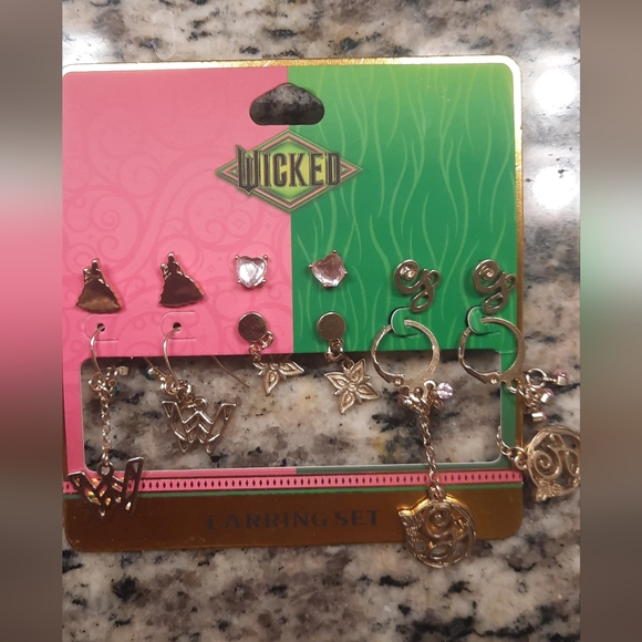 Jewelry - Wicked Earring Set with Gold and Silver Earrings